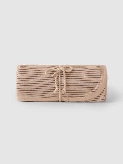 Blanket printed in organic cotton