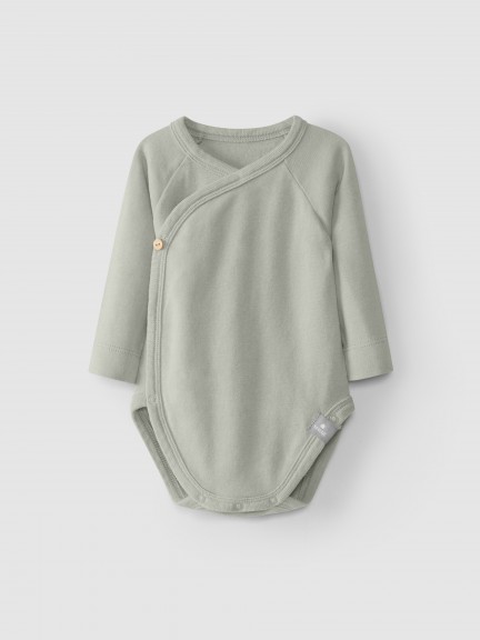 Plain crossover bodysuit